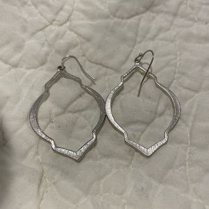 Silver earring